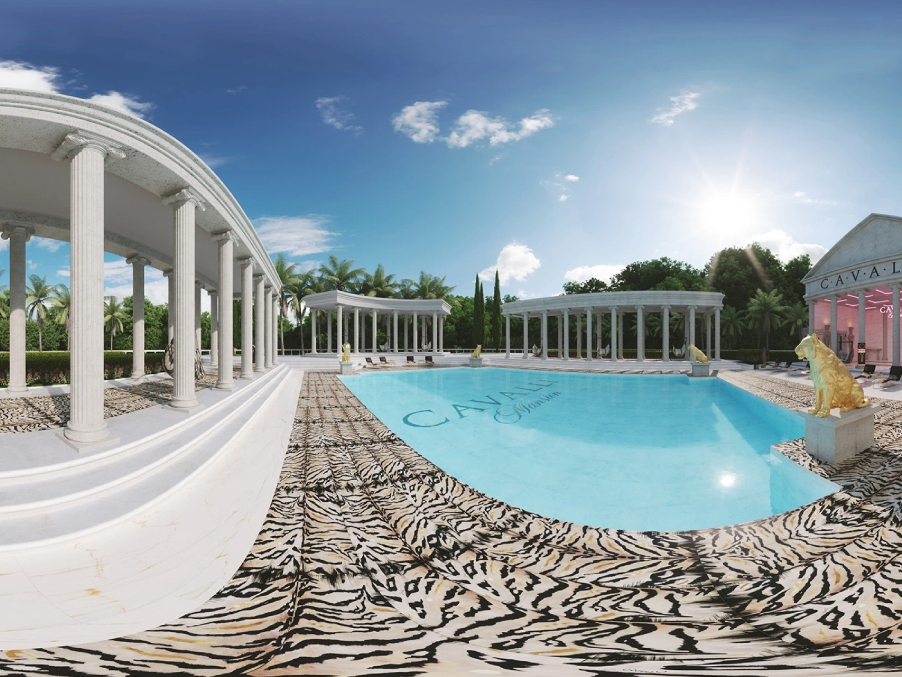 Cover image of the Cavalli Mansion showing an environment of the virtual mansion