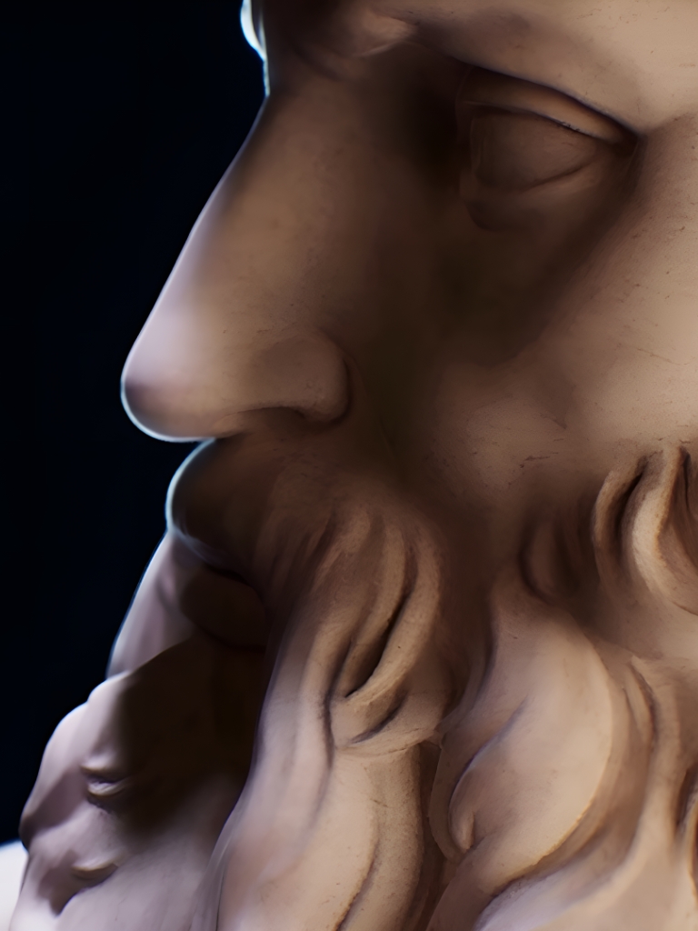 3D reproduction of the Statue of Moses for the Sky documentary "Michelangelo-Santo e Peccatore"